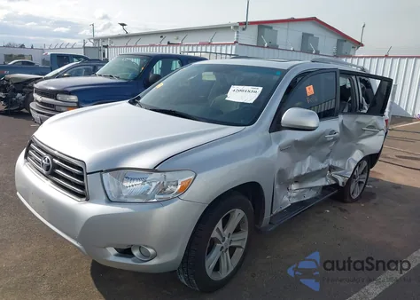 2008 Toyota Highlander Sport from USA, damaged, VIN JTEES43A982004443